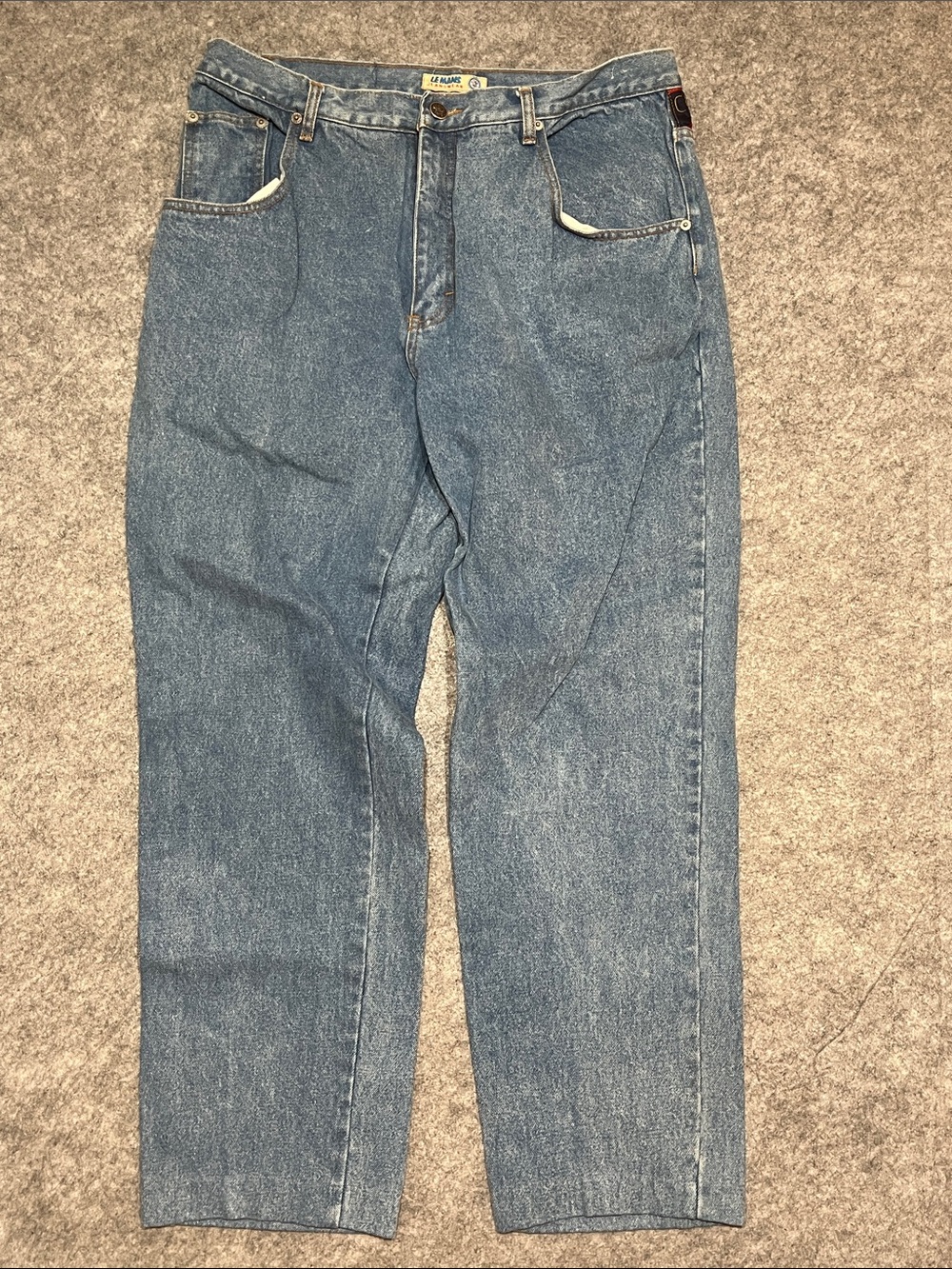 Vintage Relaxed Fit Light Blue Men's Jeans